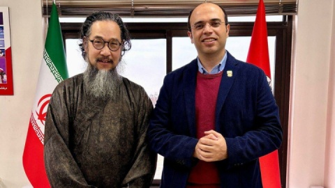 دیدار استاد بزرگ تای‌چی با رئیس فدراسیون ووشو