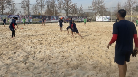 آغاز اردوی ساحلی بازان