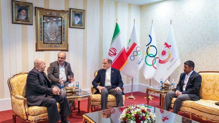 دیدار نایب ریس اتحادیه جهانی کشتی با رییس کمیته ملی المپیک
