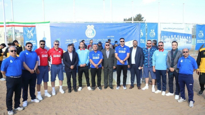 استقلال مشهد درخشان در هفته دوم لیگ برتر والیبال ساحلی