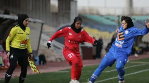 باخت بانوان پرسپولیس مقابل ایستا البرز