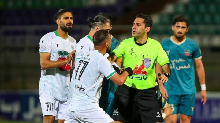 اعلام داور دیدار ذوب آهن و شمس آذر قزوین