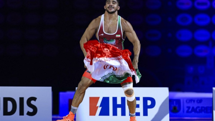 غلامرضا فرخی پدیده سال کشتی فرنگی جهان