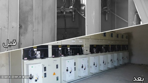 دومین پست برق فشار قوی مجموعه ورزشی آزادی تعویض شد