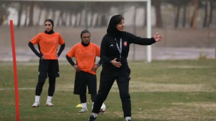 برگزاری تمرین بانوان پرسپولیس