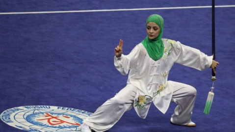 حمیده برخور؛ نقره ی جهانی تای‌چی و پرچمدار ایران در میدان قهرمانی آسیا