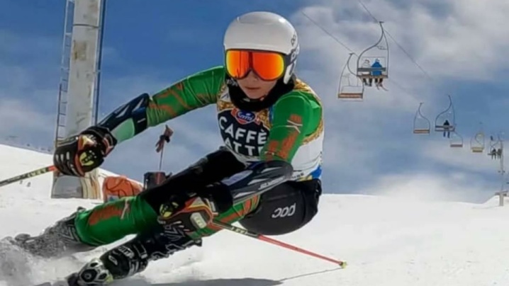 اسکی آلپاین | پایان تمرینات مارپیچ کوچک تنها نماینده ایران در فورچیا
