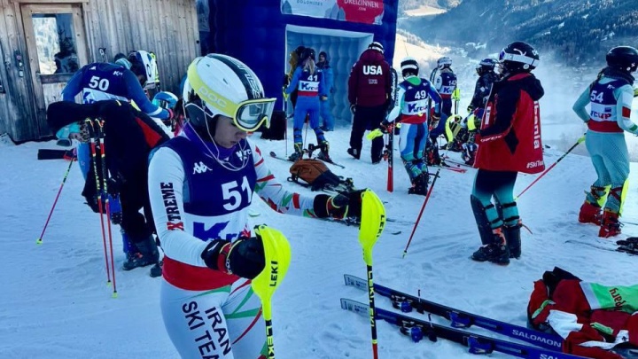 اسکی آلپاین | مارپیچ کوچک؛ صدف ساوه‌ شمشکی بیست‌ و ششم شد