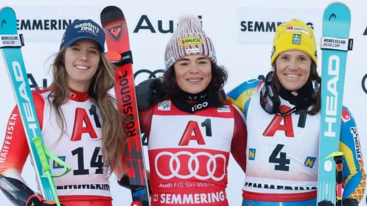 اسکی آلپاین | مارپیچ بزرگ زنان در جام جهانی سمرینگ اتریش