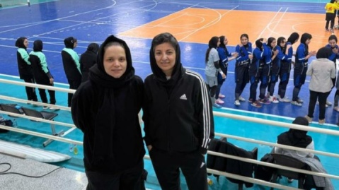 حضور کادر فنی تیم ملی فوتسال بانوان در دیدارهای لیگ برتر