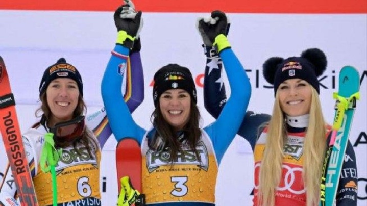 جام جهانی اسکی آلپاین | مارپیچ سرعت (DH) زنان در تارویزیو