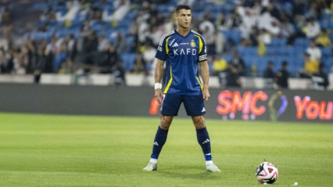 حمایت هواداران النصر از رونالدو
