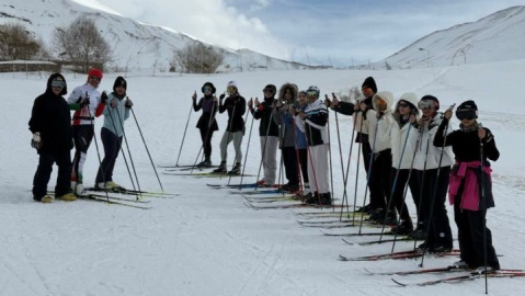 اسکی صحرانوردی | برگزاری اردوی تیم ملی و منتخبان المپیاد در فریدون‌شهر