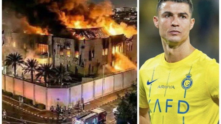 همزمان با بمباران سفارت آمریکا در ریاض، رونالدو عربستان را ترک کرد