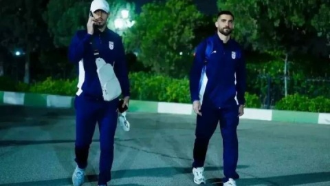 تیم ملی فوتبال به ترکیه رسید