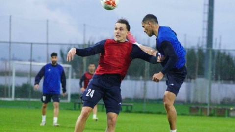 تمرین پرفشار تیم ملی در آنتالیا