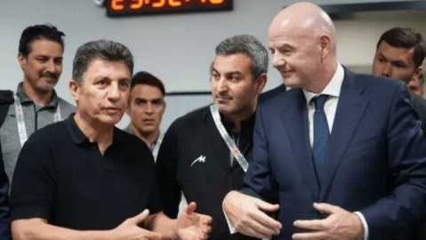 اینفانتینو: می‌خواهیم ایران در جام جهانی بازی کند