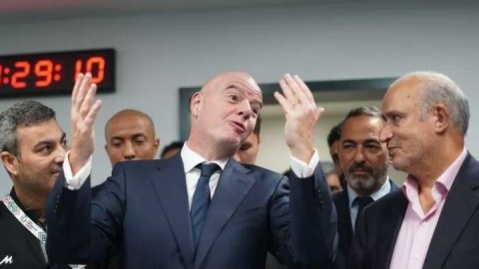 قول همکاری اینفانتینو با فوتبال ایران در جام جهانی