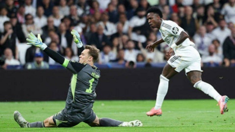 شاهکار مرد ۴۰ ساله در برنابئو!