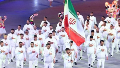 پیام همدلی کاروان جمهوری اسلامی ایران ”شهدای ناو دنا” با مردم همیشه قهرمان کشور