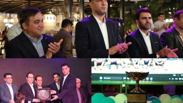 جشن قهرمانی استقلال کازرون در لیگ برتر هندبال با حضور رئیس فدراسیون برگزار شد