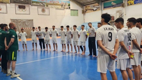 هشتمین اردوی تیم ملی هندبال نوجوانان در دهدشت آغاز شد