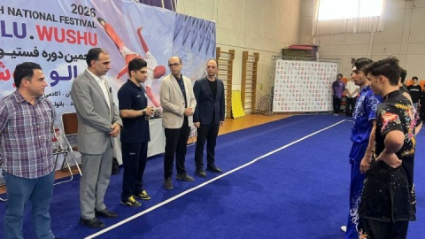 بازدید رئیس فدراسیون و داور بین‌المللی از اردوی تیم ملی تالو
