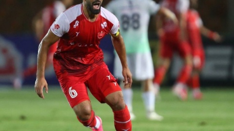 شش برش از نمایش بازیکنان پرسپولیس در شهرقدس