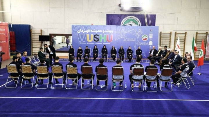ووشوکاران ایران با «حلقه اتحاد»راهی ناگویا شدند