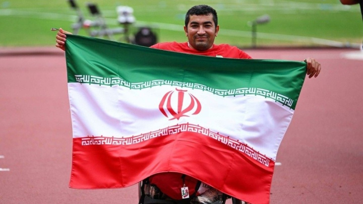 بندری با شکستن رکورد،طلای پرتاب نیزه پاراآسیایی را گرفت