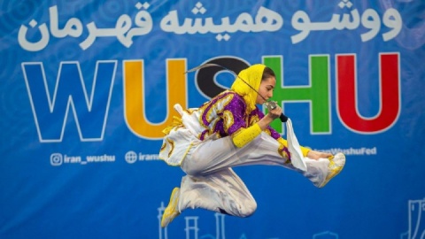 صدرنشینی الوان‌پیشه کویر یزد لیگ ووشو جوانان دختر